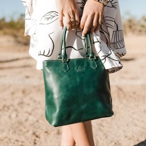 Sseko convertible tote - agave green
